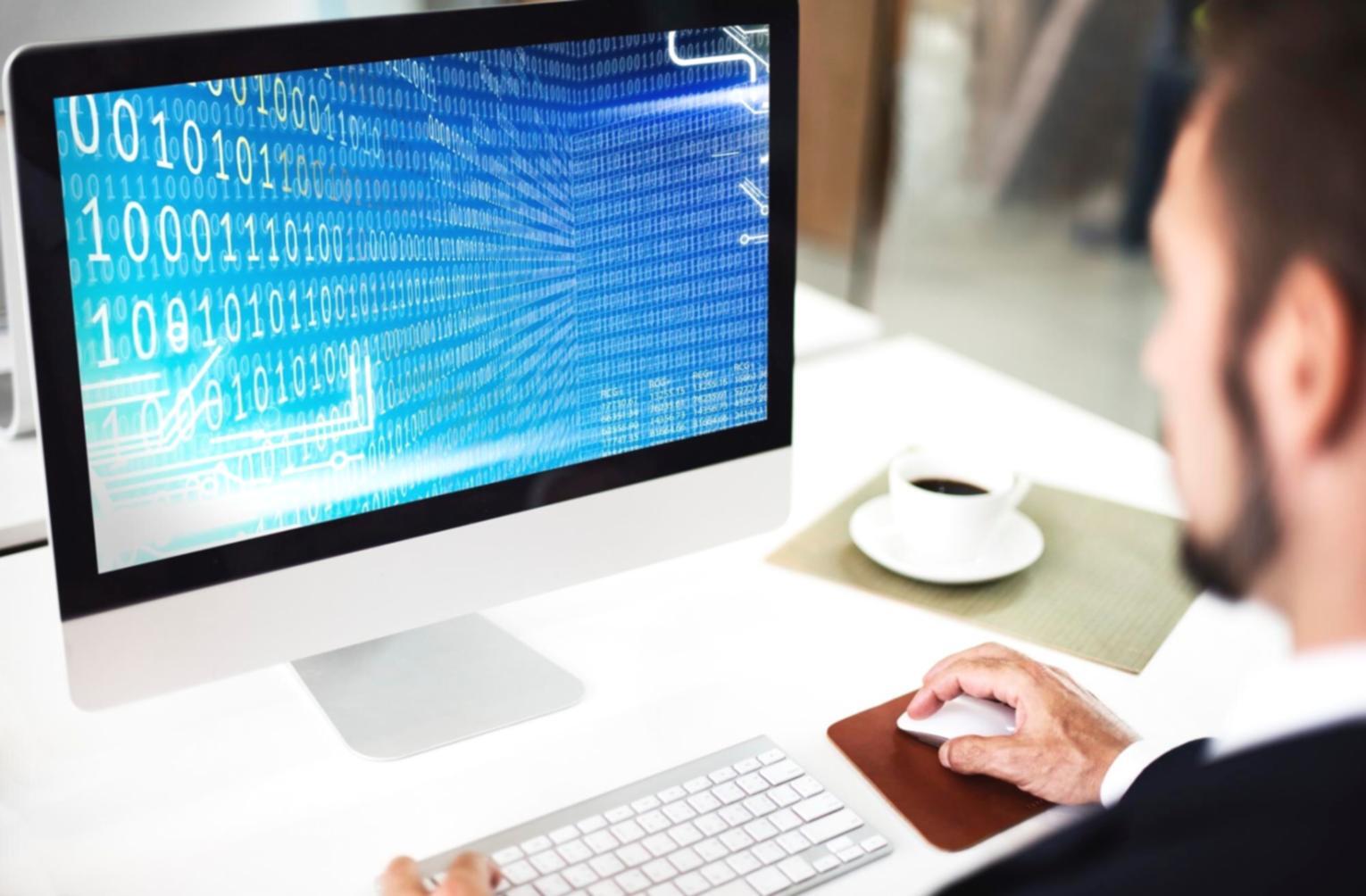 Interface de la plataforma mostrando análisis predictivo